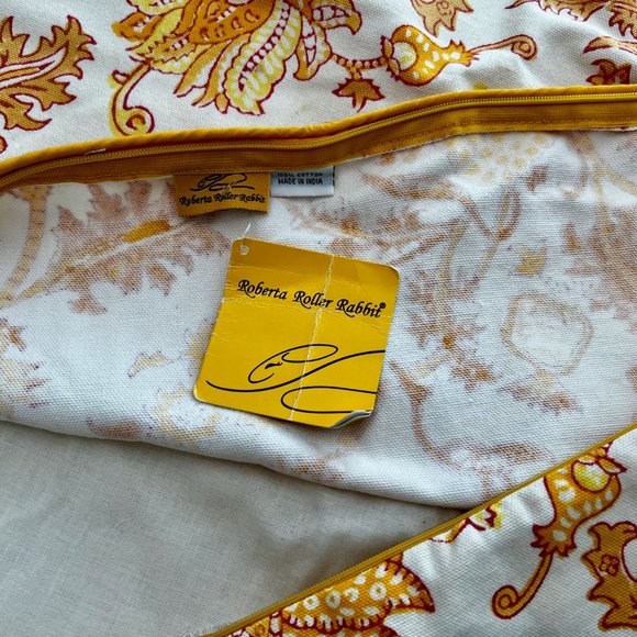 Roberta Roller Rabbit Print Pillow Case NWT - Picture 3 of 3